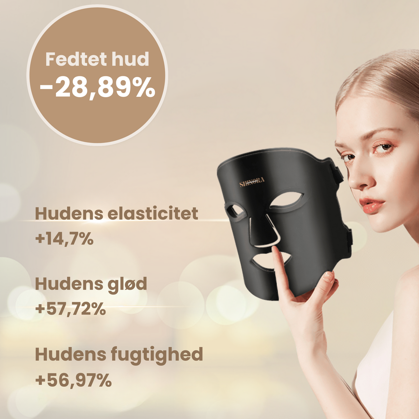 DermiGlow – LED Facial Maske