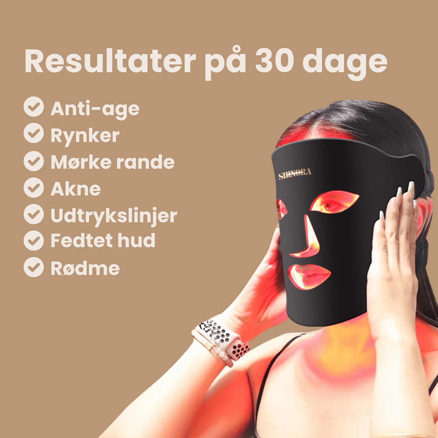 DermiGlow – LED Facial Maske